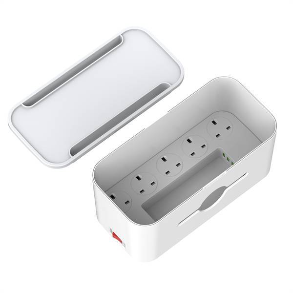 LDNIO SN5311 Smart 5 AC Socket 2500W Power Storage Box & 2M Extension Cord