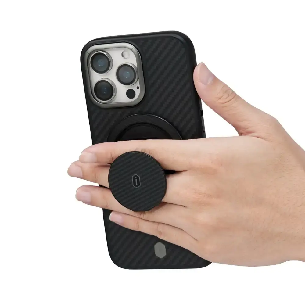 WiWU MW-008 Warriors Aramid 360° Rotatable Magnetic Ring Phone Holder