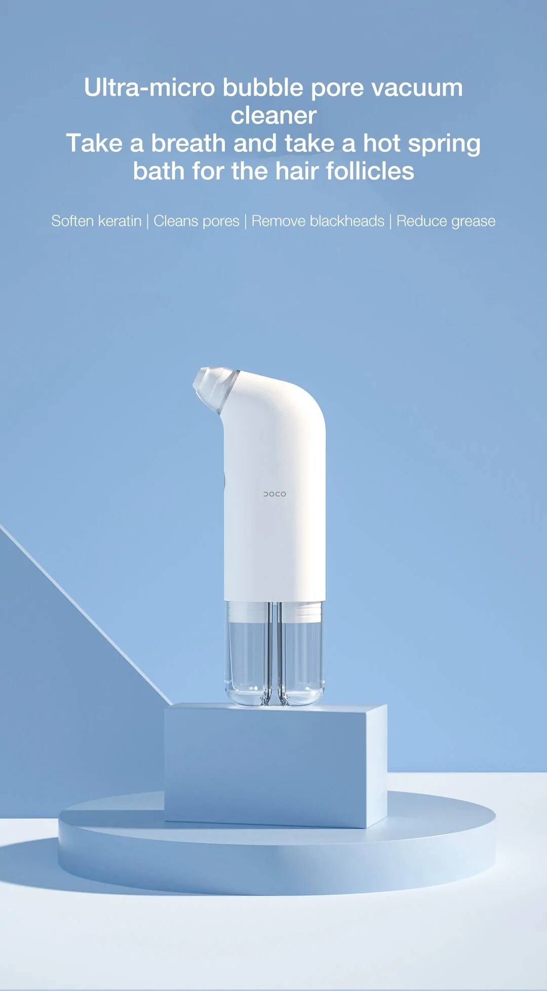 Xiaomi DOCO Ultra-Micro Bubble Pore Vacuum Blackhead Remover