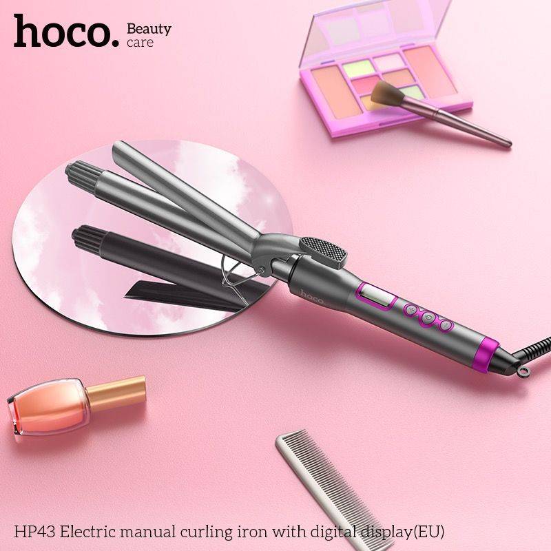 Hoco HP43 Electric Curling Iron with Digital Display and Manual Control