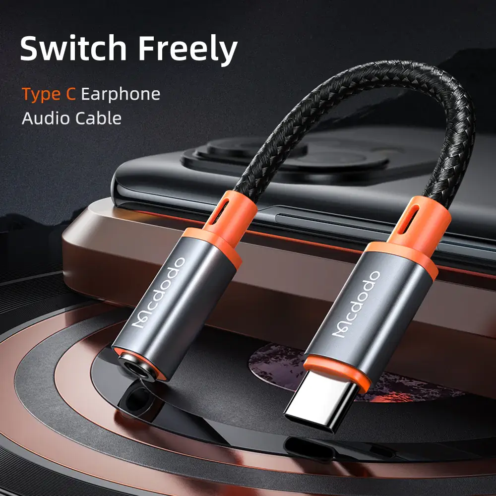 Mcdodo CA-7561 Castle Series Type-C to 3.5mm AUX Audio Converter