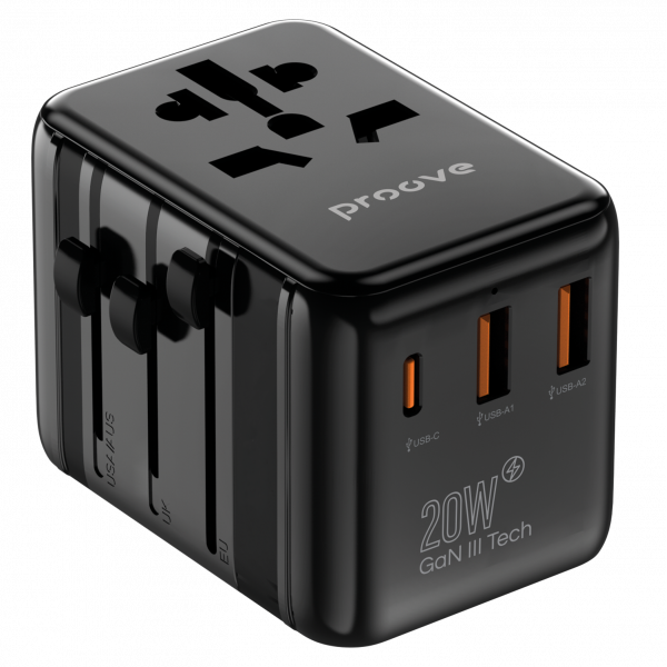 Proove 20W Travel Adapter with Universal Compatibility