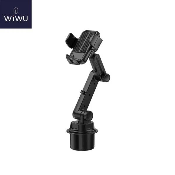 WiWU Wi-CH059 Gentleman Series 360° Adjustable Cup Holder Car Phone Mount