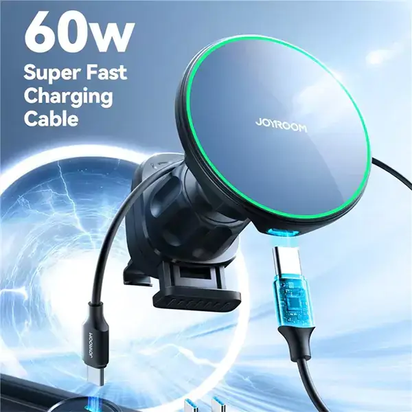 Joyroom JR-ZS412 Oi2 15W Magnetic Wireless Car Charger & Air Vent Mount Holder