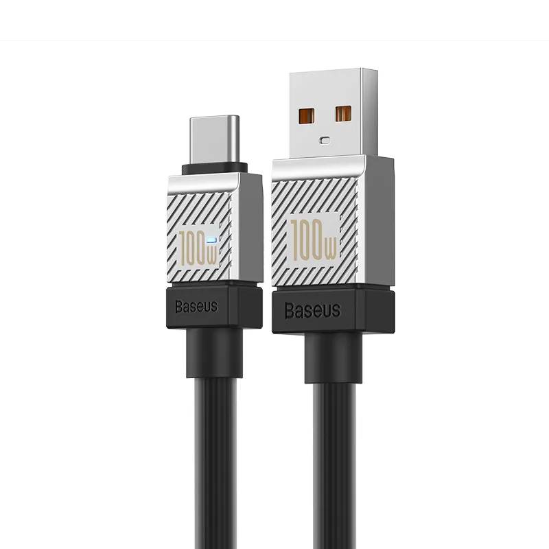 Baseus CoolPlay Series Cable USB-A to USB-C 100W Doubly-Wrapped Premium Quality Fast Charging Baseus CoolPlay Series Cable USB-A to USB-C 100W Doubly-Wrapped Premium Quality Fast Charging