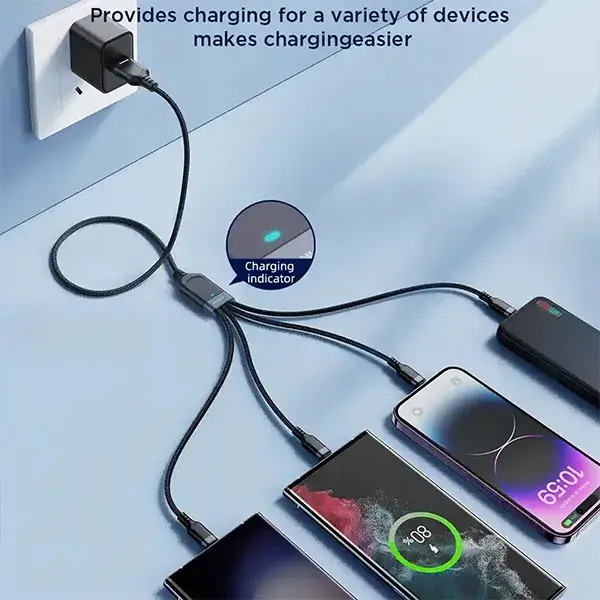 Joyroom S-A18 Multi-Use Series 4-in-1 Fast Charging Data Cable 1.2m