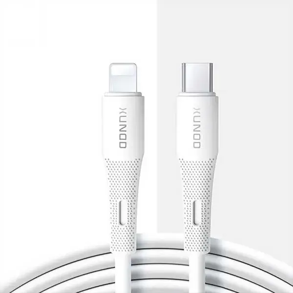 XUNDD XDDC-021 Soft Silicone Type-C to Lightning Fast Charging Data Cable