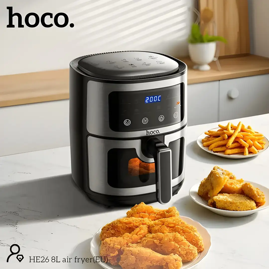 HOCO HE26 8L Air Fryer with 360° Heat Circulation