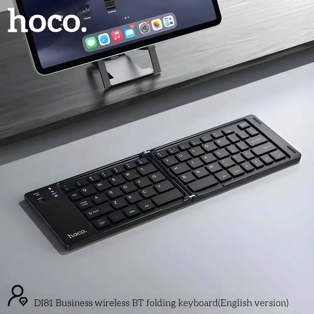 Hoco DI81 Portable Foldable Wireless Bluetooth Keyboard