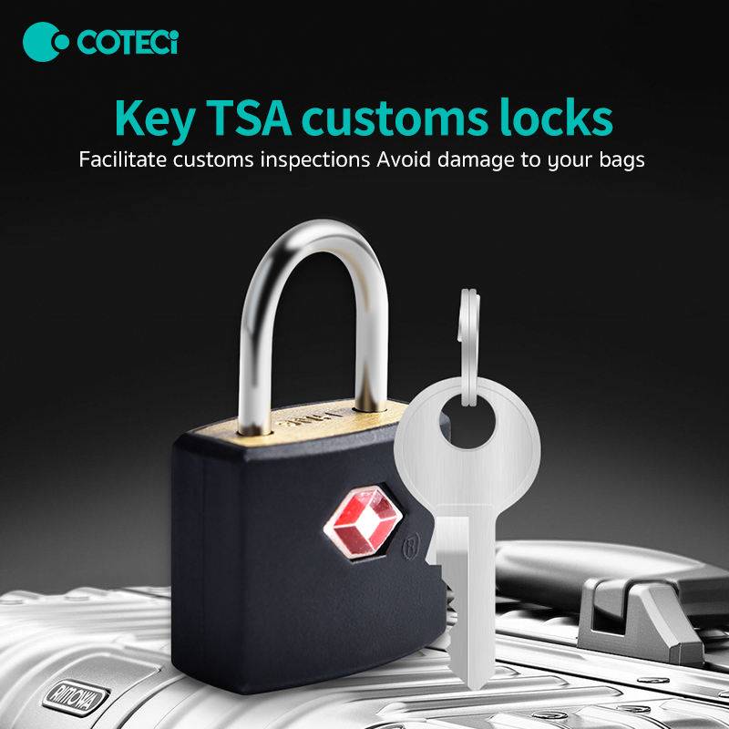 Coteci RT-007 TSA-Approved Customs Key Lock Coteci RT-007 TSA-Approved Customs Key Lock