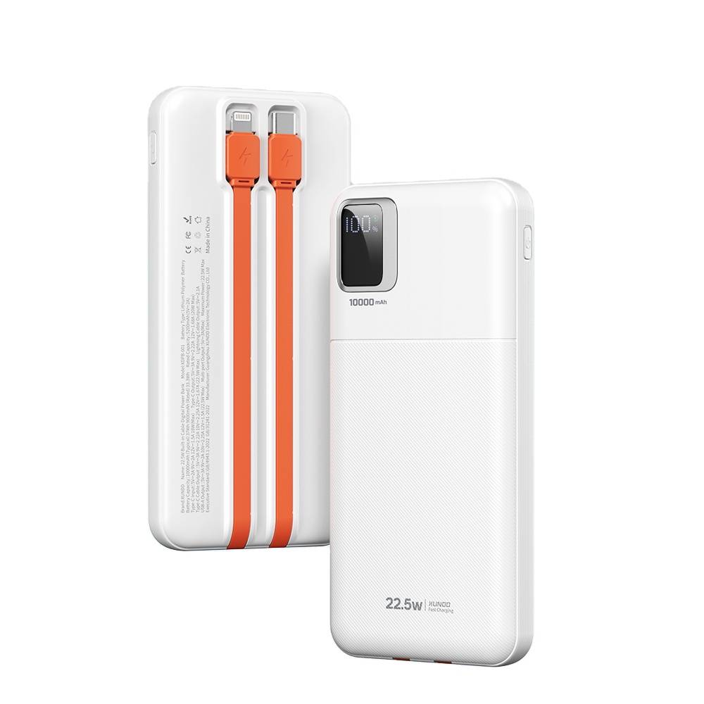 XUNDD XDPB-001 10000mAh PD 22.5W Fast Charging Power Bank with Digital Display & Type-C Cable XUNDD XDPB-001 10000mAh PD 22.5W Fast Charging Power Bank with Digital Display & Type-C Cable
