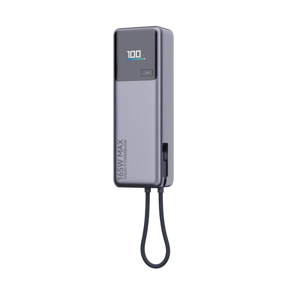 Xiaomi 10000mAh 165W High-Speed Power Bank with Built-in USB-C Cable Ultra-Fast Charging 