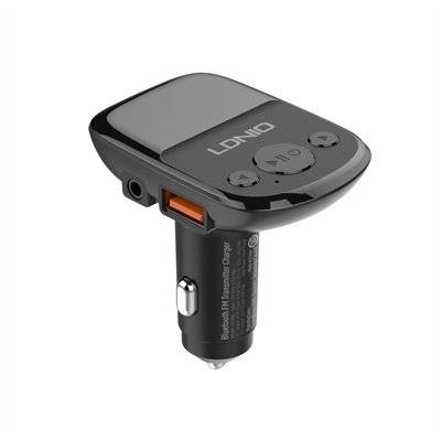 LDNIO C706Q 25W Bluetooth 5.0 Car Charger & FM Transmitter with Music Playback