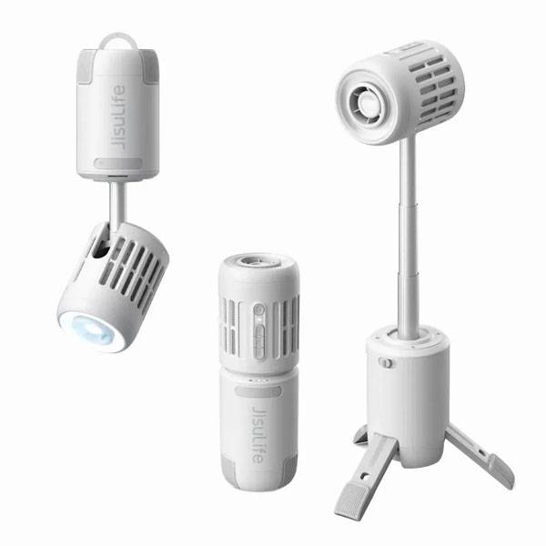 JISULIFE Ultra1 Outdoor Rechargeable Fan 13500mAh Battery High-Power Portable Cooling Fan JISULIFE Ultra1 Outdoor Rechargeable Fan 13500mAh Battery High-Power Portable Cooling Fan