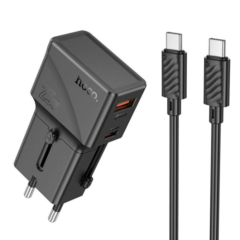 hoco AC24 Mini PD25W QC3.0 Universal Travel Charger