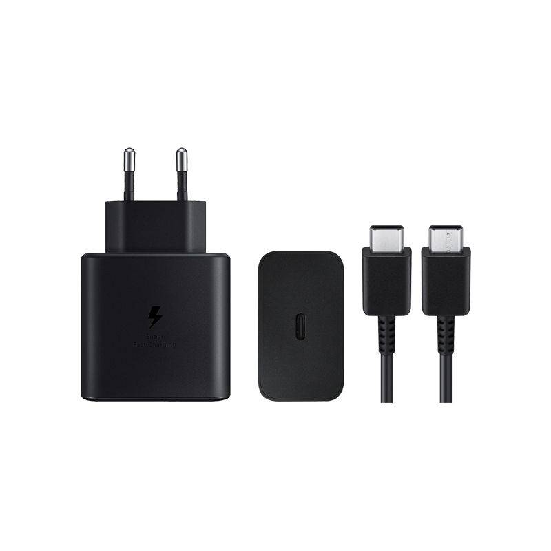 Samsung 45W USB-C Power Adapter with 5A USB-C to USB-C Cable EU Plug PD Fast Charging
