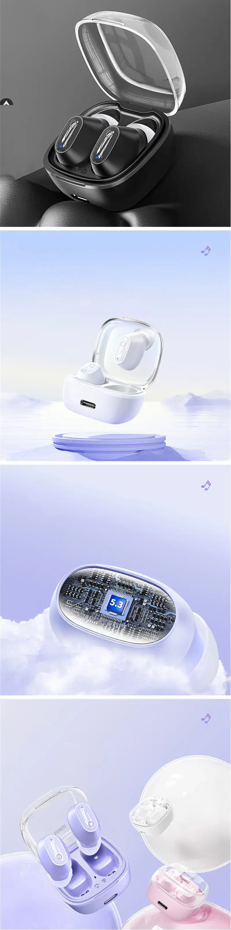 XUNDD X32 Mini In-Ear True Wireless Bluetooth Earbuds