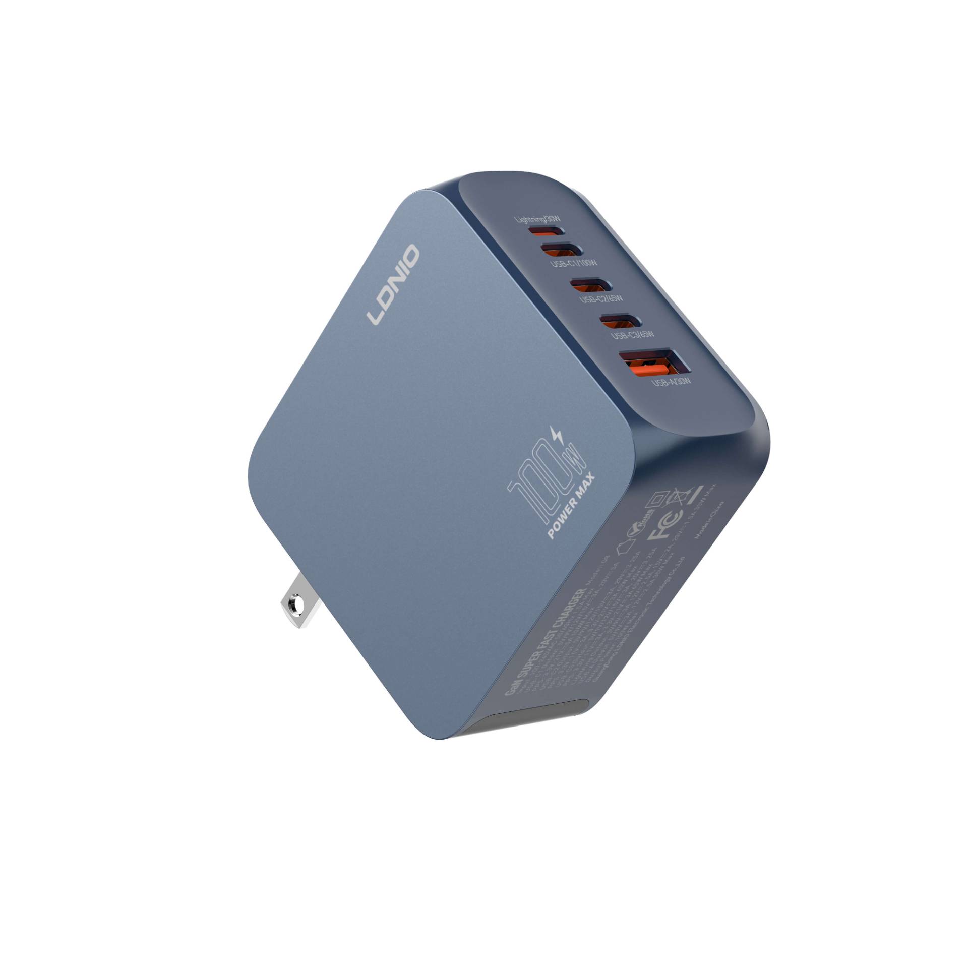 LDNIO Q8 100W GaN Multi-Port Super-Fast Charger
