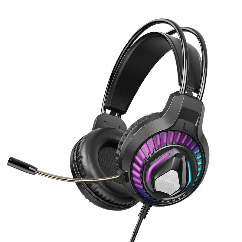 HOCO ESD12 CoolMix RGB Backlit Wired Headphones HOCO ESD12 CoolMix RGB Backlit Wired Headphones