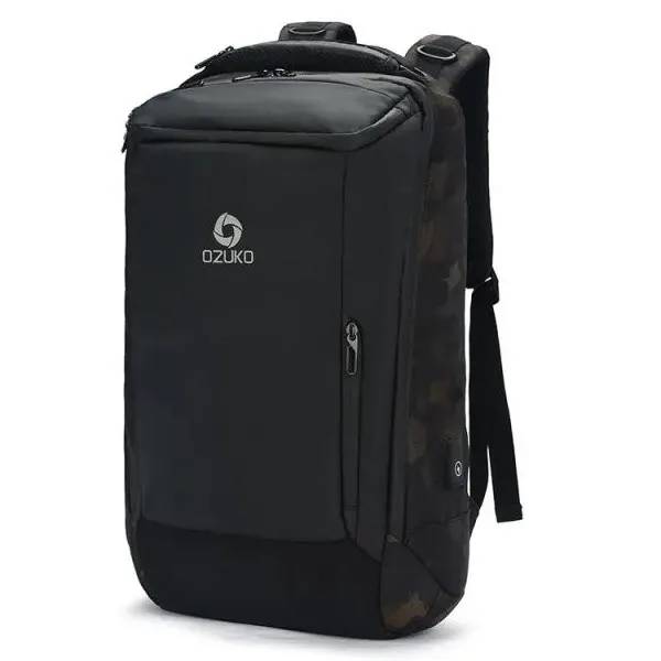 OZUKO 9060L Laptop Backpack Multifunction Large-Capacity Waterproof Business Travel Bag with USB Charging Port OZUKO 9060L Laptop Backpack Multifunction Large-Capacity Waterproof Business Travel Bag with USB Charging Port