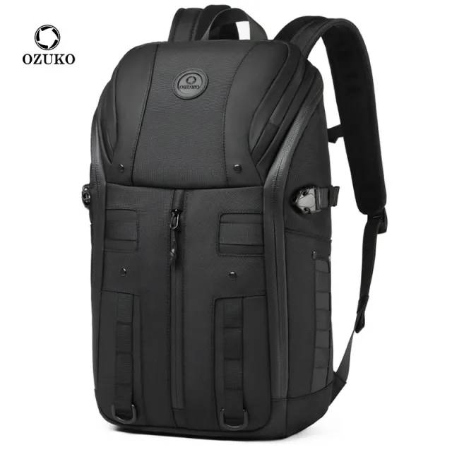 Ozuko 9697 Men's Waterproof Business & Travel Laptop Backpack 15.6" Computer Ozuko 9697 Men's Waterproof Business & Travel Laptop Backpack 15.6" Computer