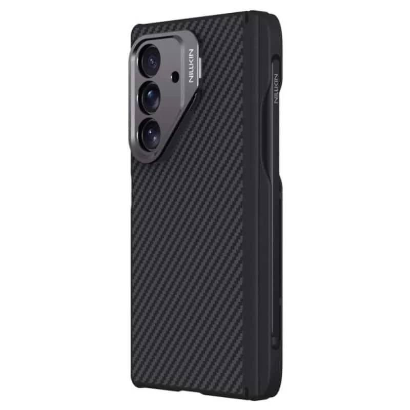 NILLKIN CarboProp Magnetic Case For Samsung Galaxy Z Fold 7 With built-in pen Case 