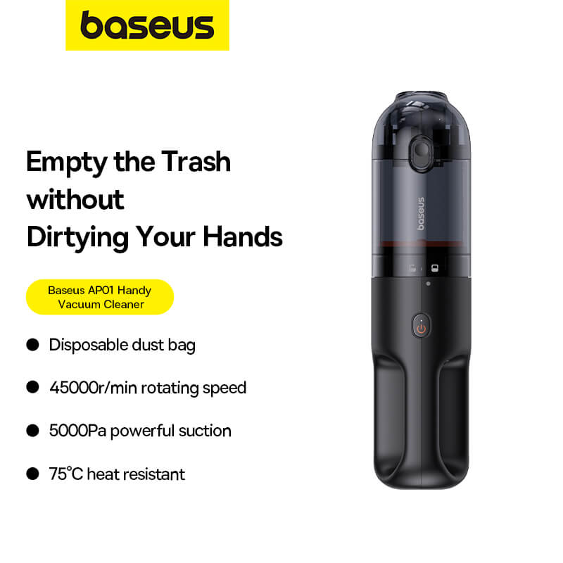 Baseus AP01 Rechargeable Car & Home Vacuum Cleaner
