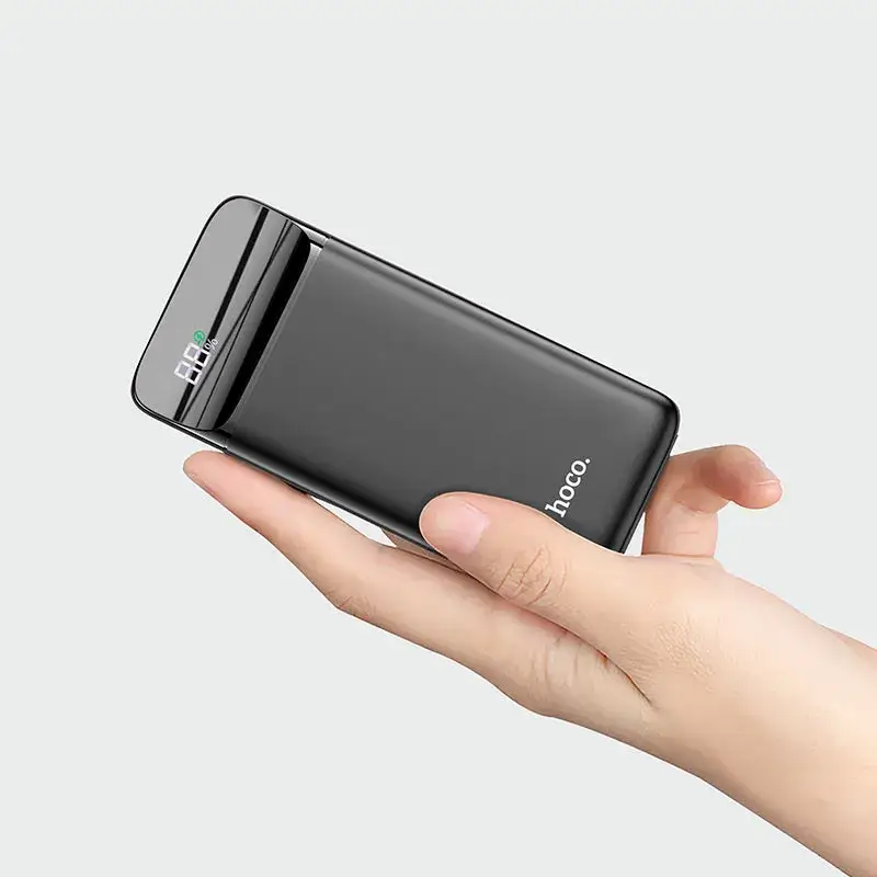 Hoco J89 10000mAh Power Bank with 20W PD Fast Charging & LED Digital Display