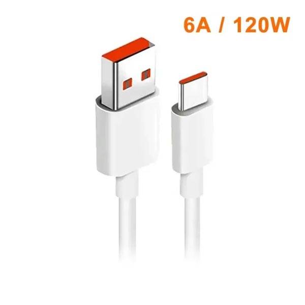 Xiaomi 6A Type-A to Type-C 120W Fast Charging Cable