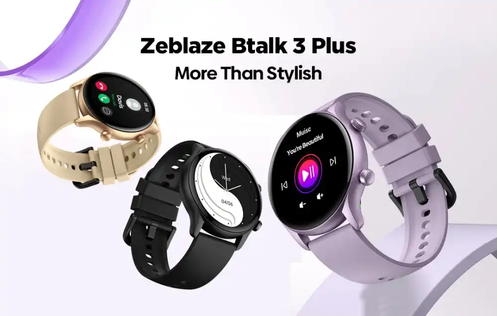 Zeblaze Btalk 3 Plus Bluetooth Calling Smartwatch