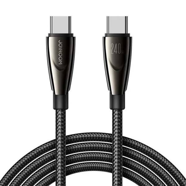JOYROOM SA31-CC5 240W Type-C to Type-C Fast Charging & Data Cable JOYROOM SA31-CC5 240W Type-C to Type-C Fast Charging & Data Cable
