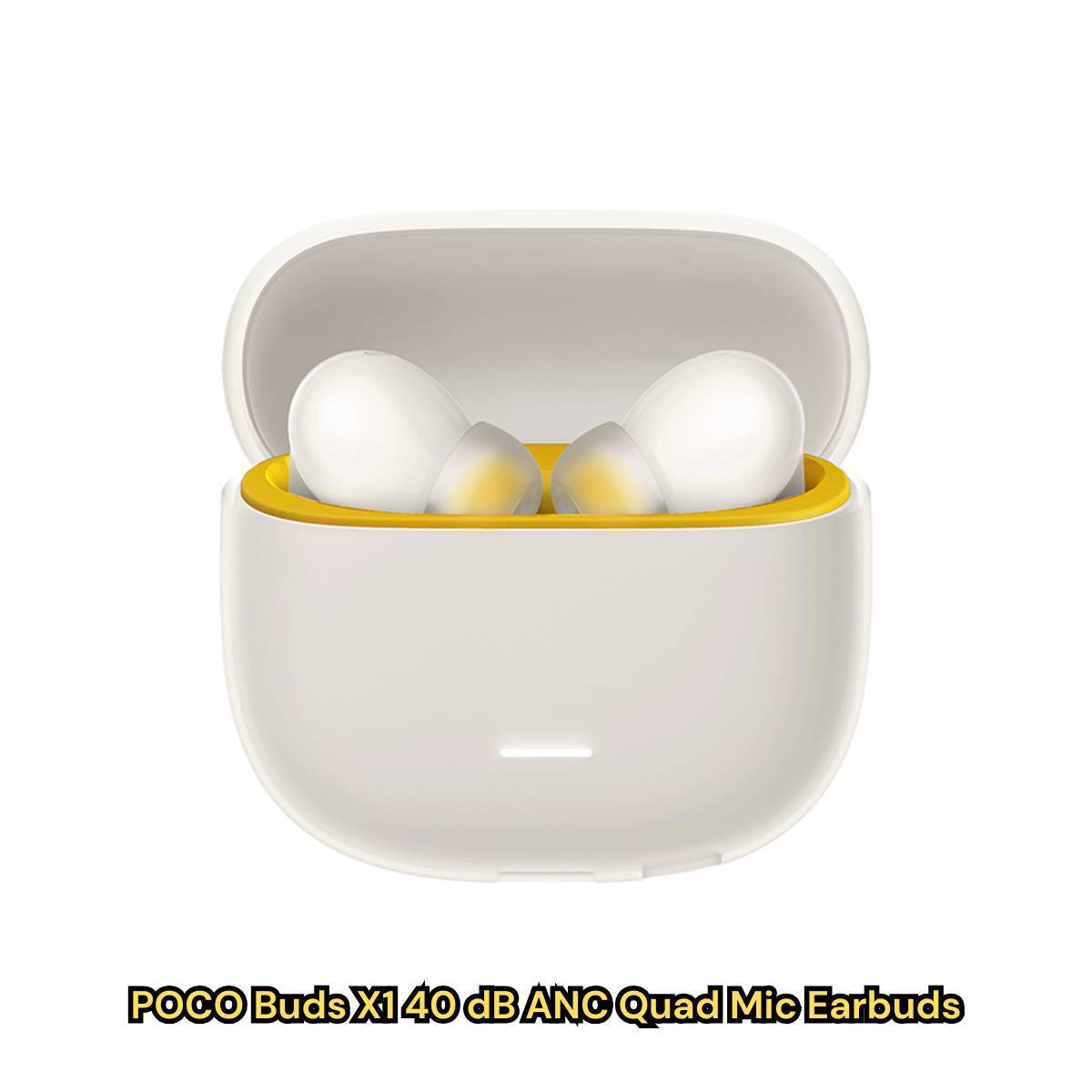 POCO Buds X1 True Wireless Earbuds with 40dB ANC and Quad Mic ENC