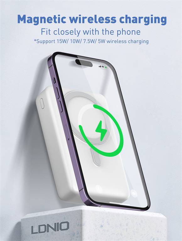 LDNIO PQ18 20,000mAh Magnetic Wireless Power Bank