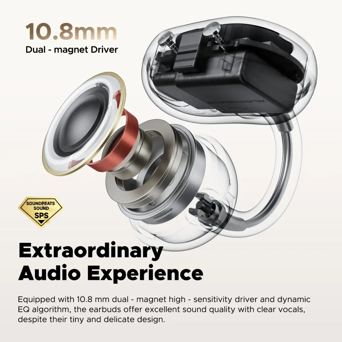 SoundPEATS POP Clip Wireless Open-Ear True Wireless Earbuds