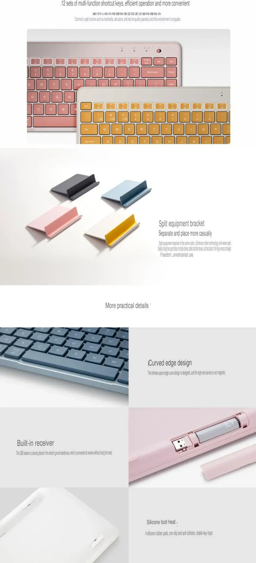 Xiaomi Portable Dual-Mode Wireless Bluetooth Keyboard