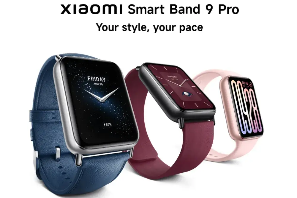 Xiaomi Band 9 Pro 1.74" AMOLED Display with 150+ Sport Modes and GPS Tracking