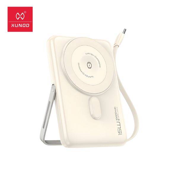 XUNDD XDPB-026 20W PD Magnetic Wireless Power Bank with Built-In Stand