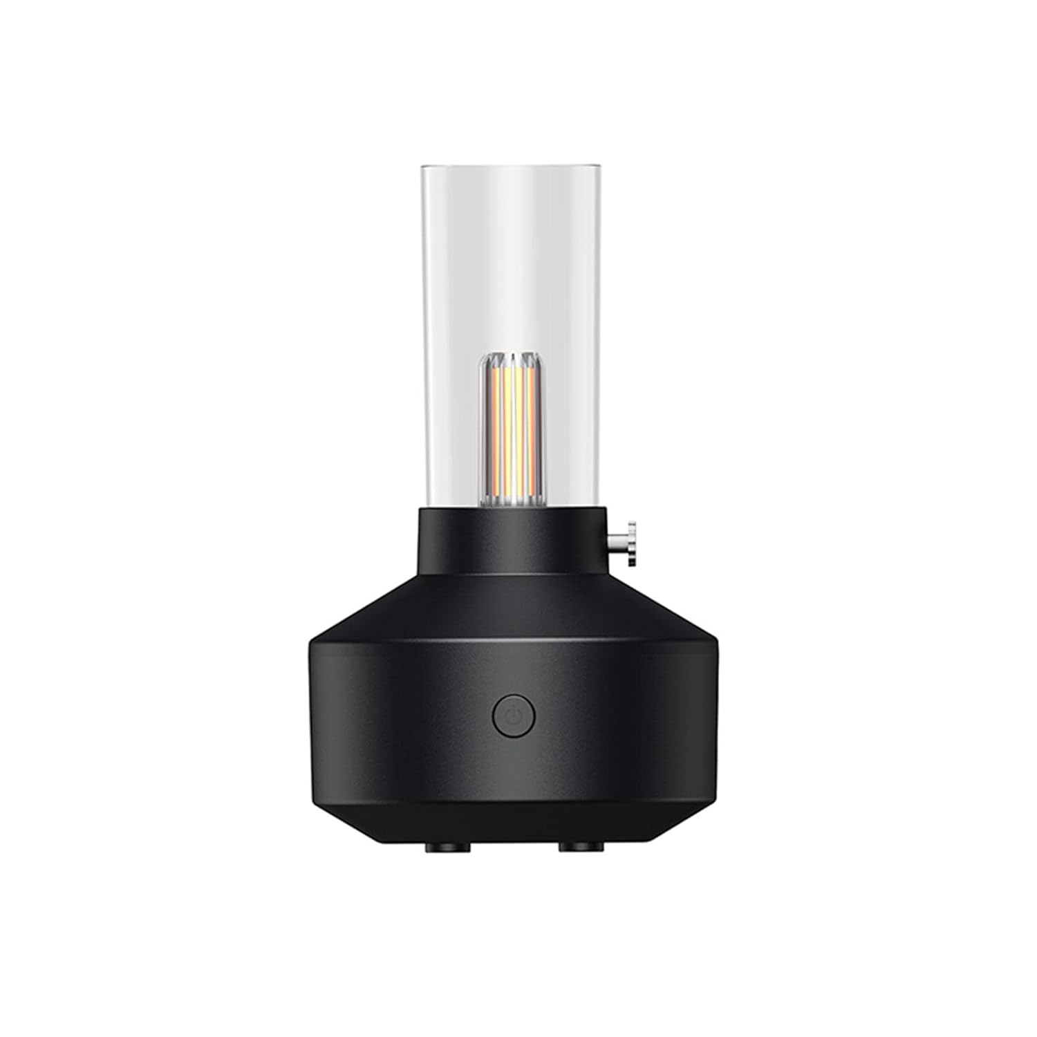 DQ708 Simulation Candle Light Aroma Diffuser USB Air Humidifier with Night Light 150ml