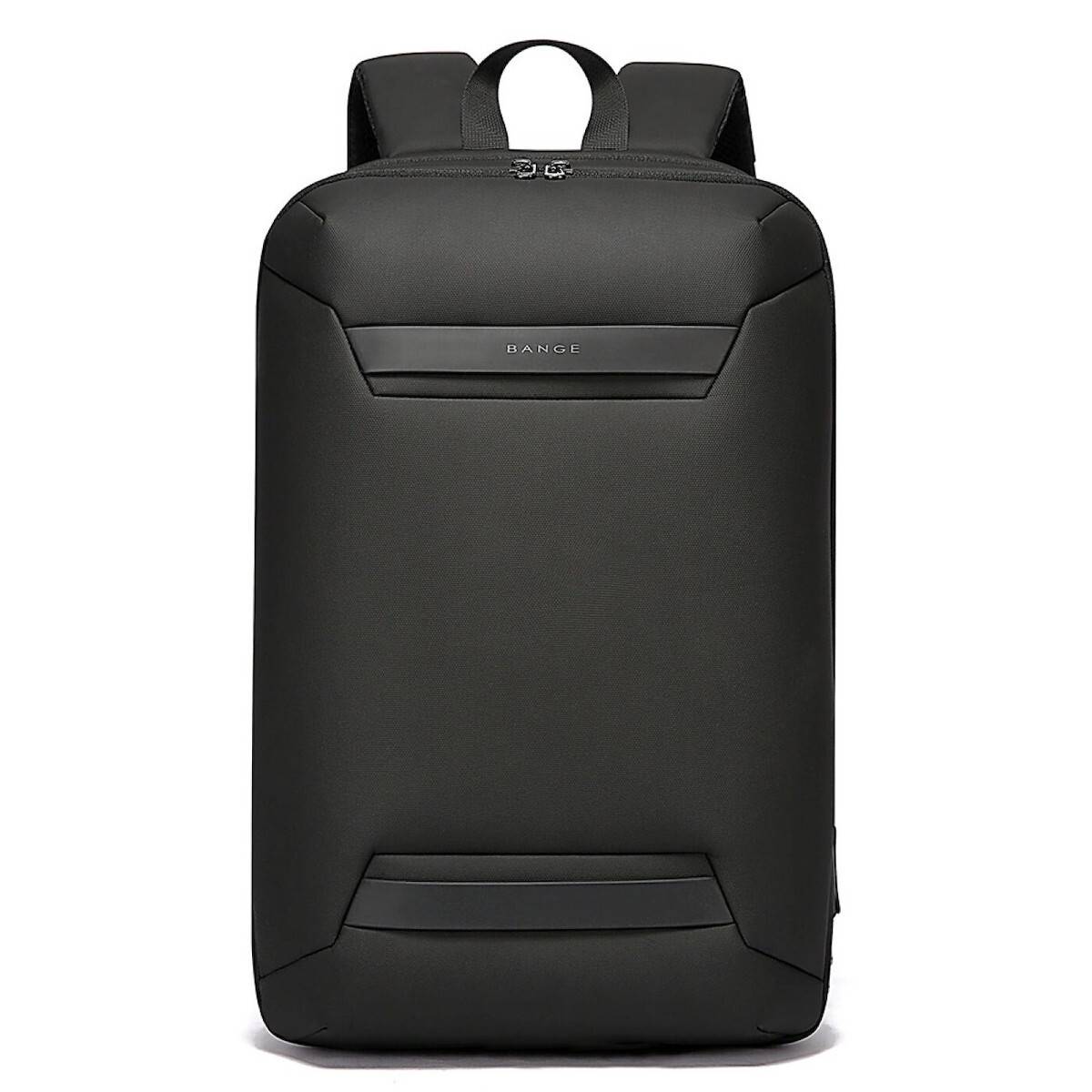 Bange BG-7677 Power Your Adventures  Oxford Backpack with USB C Port & Storage (Black)