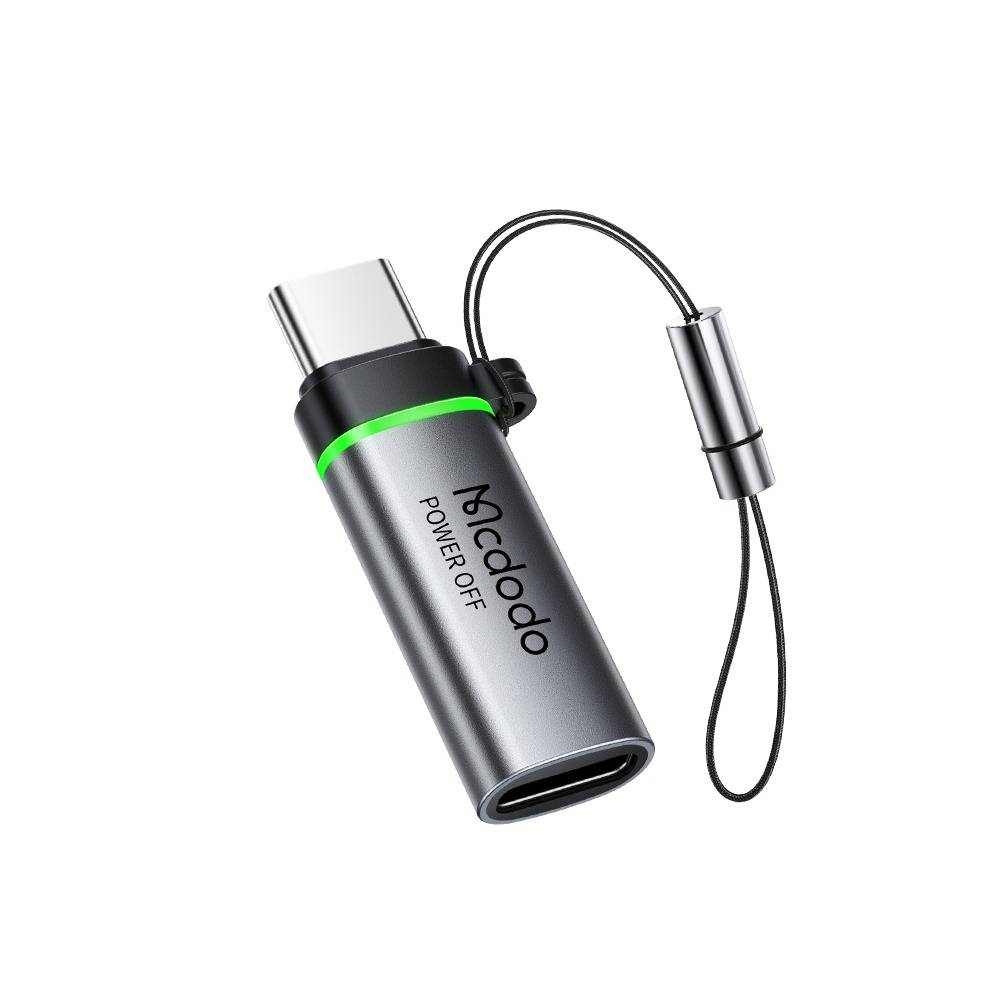Mcdodo OT-6010 Lightning to USB-C Adapter with 60W PD Fast Charging & Auto Power-Off Function