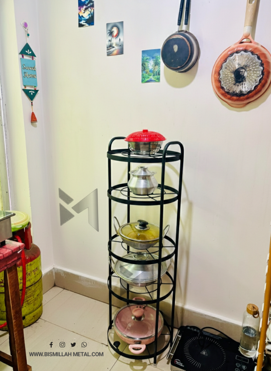 5 Layer Kitchen Patil Rack