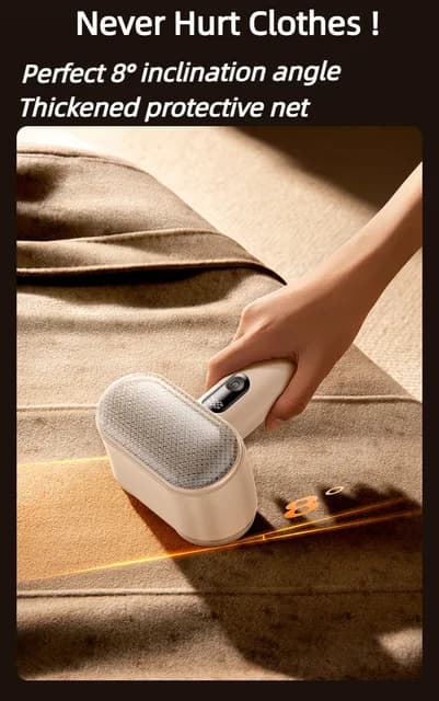 RTAKO Portable Electric Lint Remover Double-Headed Cordless Fabric Shaver for Clothes & Sweaters