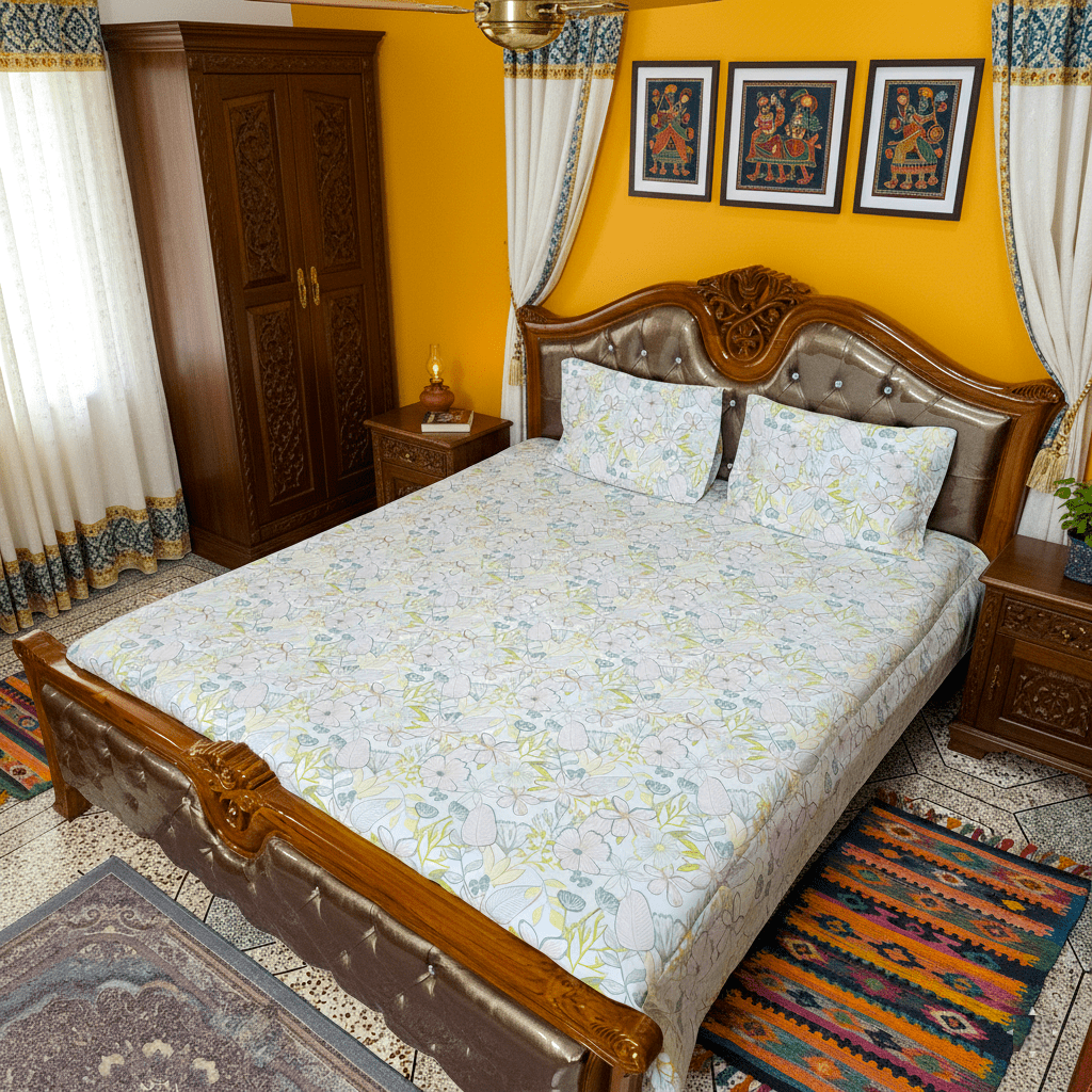 Luxury Export Quality King Size Bedsheet Luxury Export Quality King Size Bedsheet
