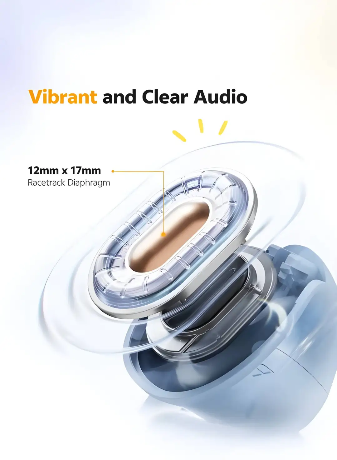 QCY Crossky C10 Open-Ear Clip Earbuds