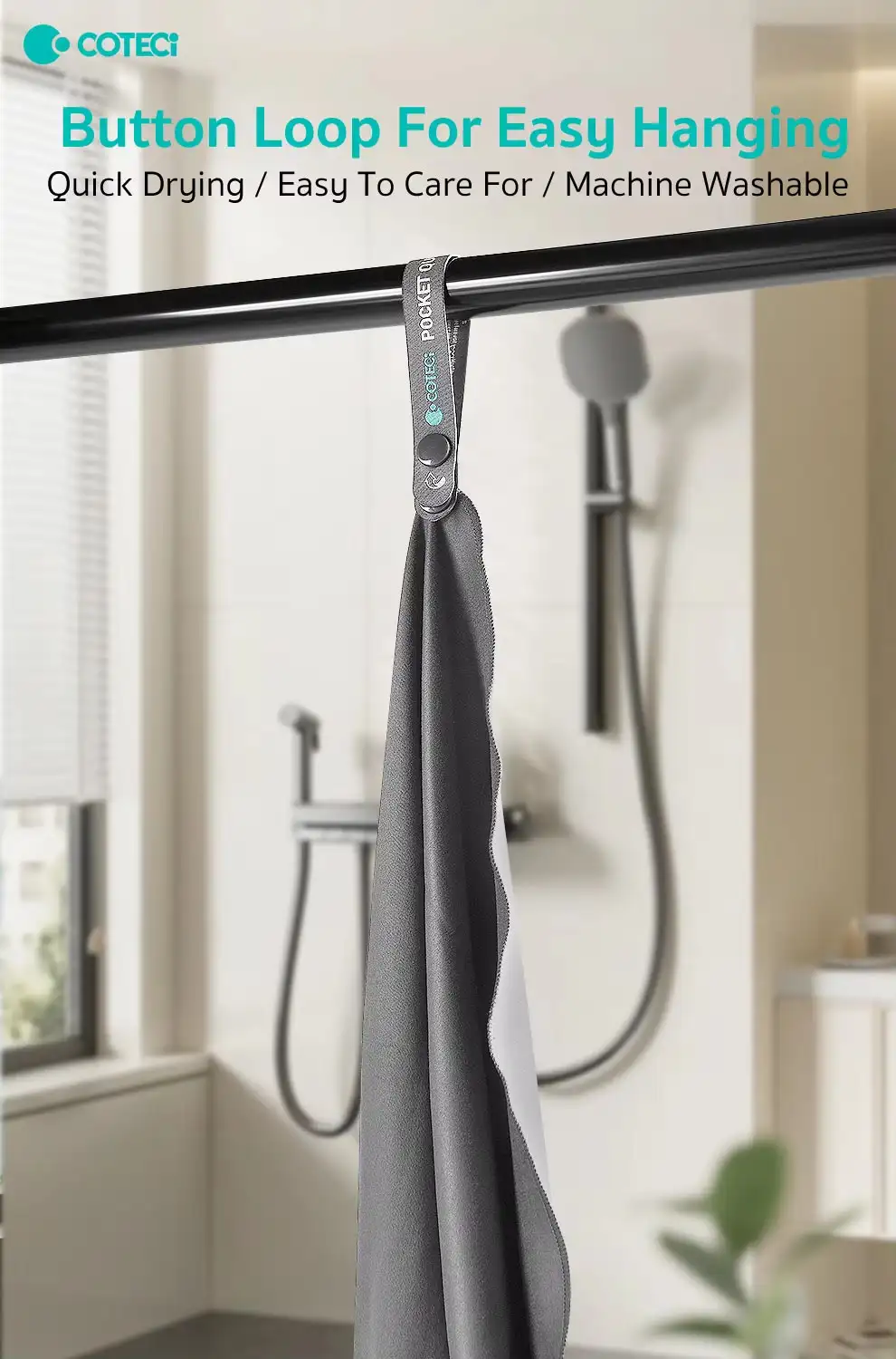 COTECi Pocket Quick-Dry Travel Towel Small & Large