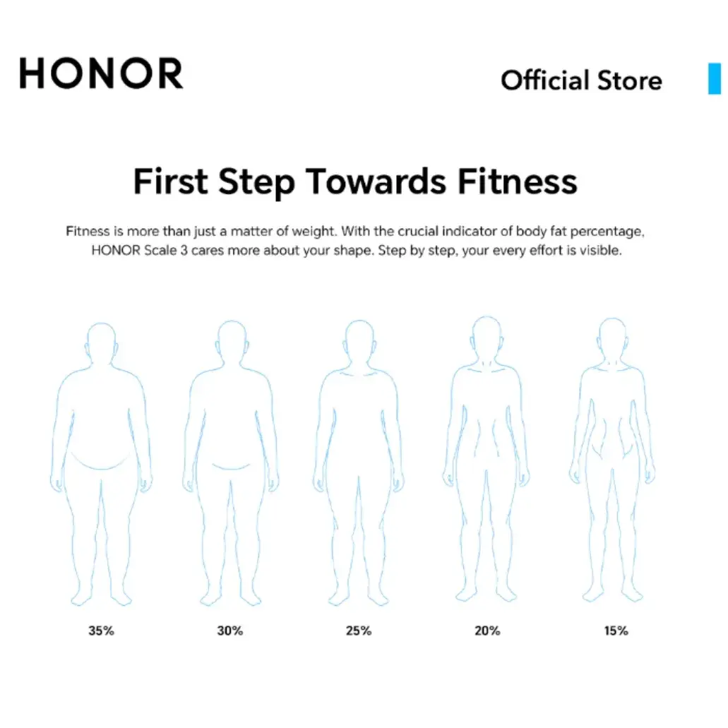Honor Scale 3 Smart Body Fat Scale
