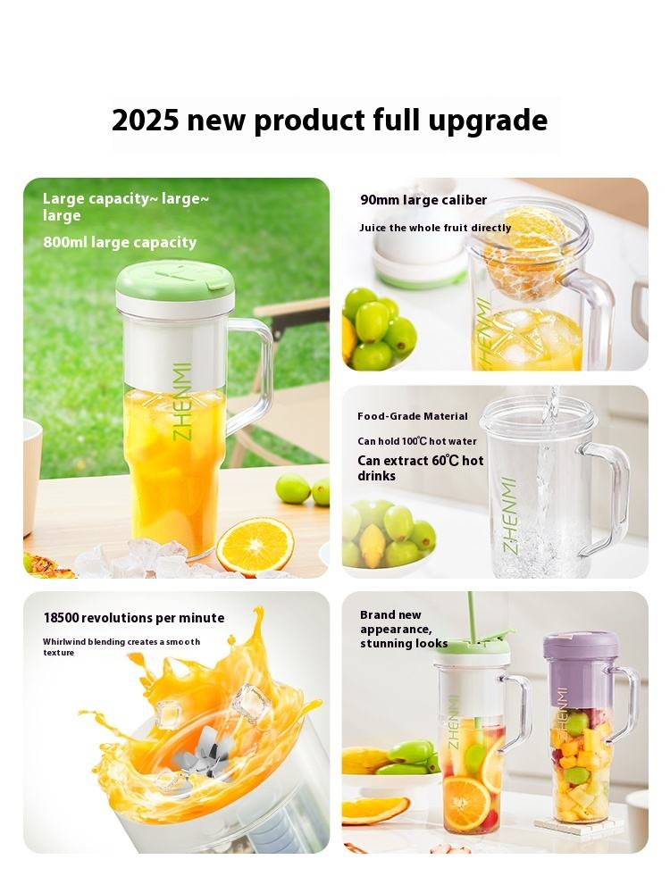 Zhenmi ZMGZ-J16 Portable Multifunction Juicer Machine