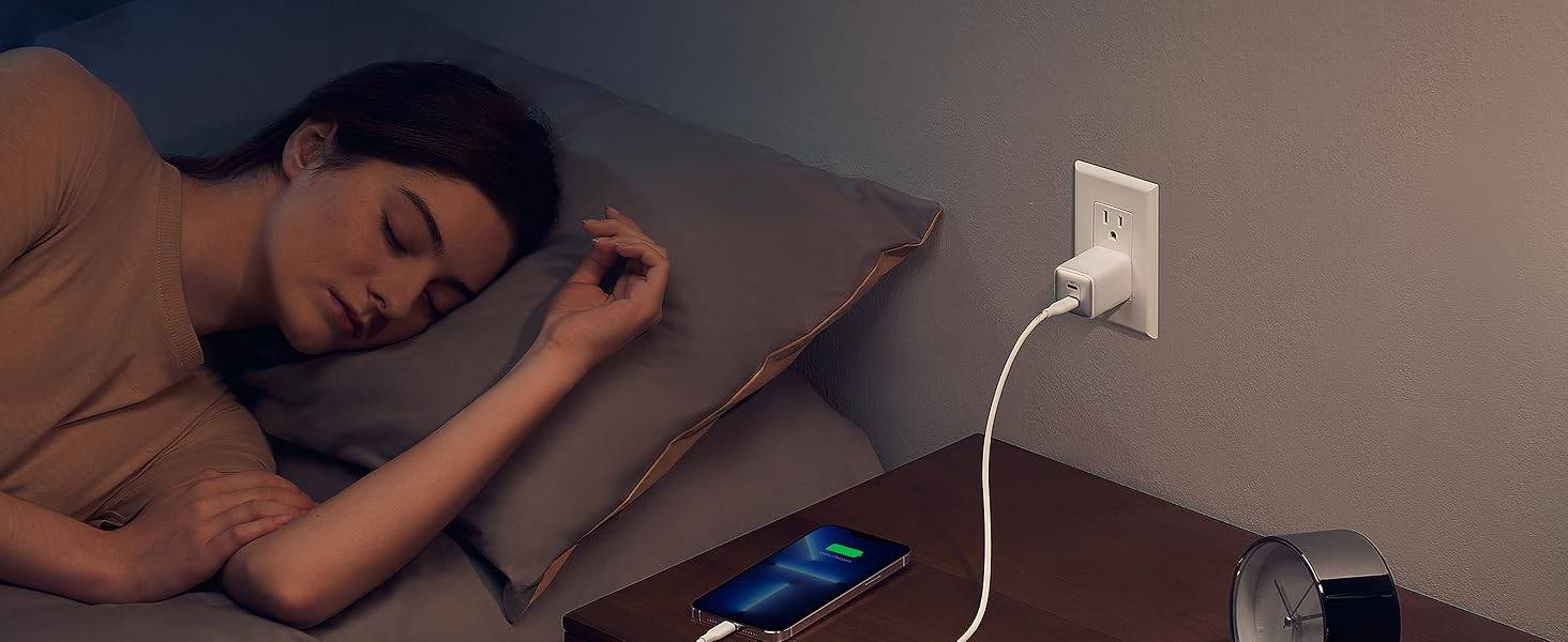 Anker 521 Nano Pro 40W Dual USB-C Fast Charger