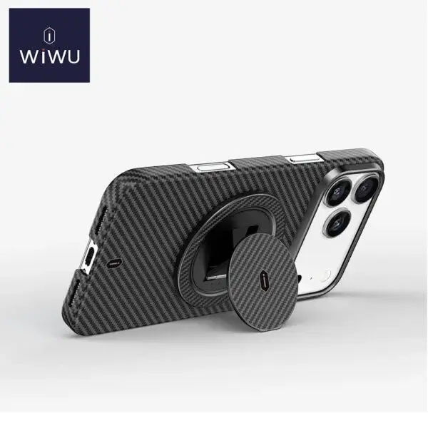 WiWU MW-008 Warriors Aramid 360° Rotatable Magnetic Ring Phone Holder