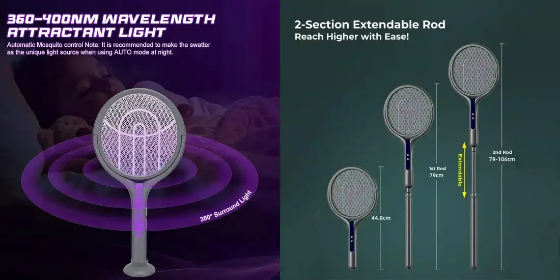 Xiaomi Qualitell L3 Rechargeable Electric Mosquito Swatter